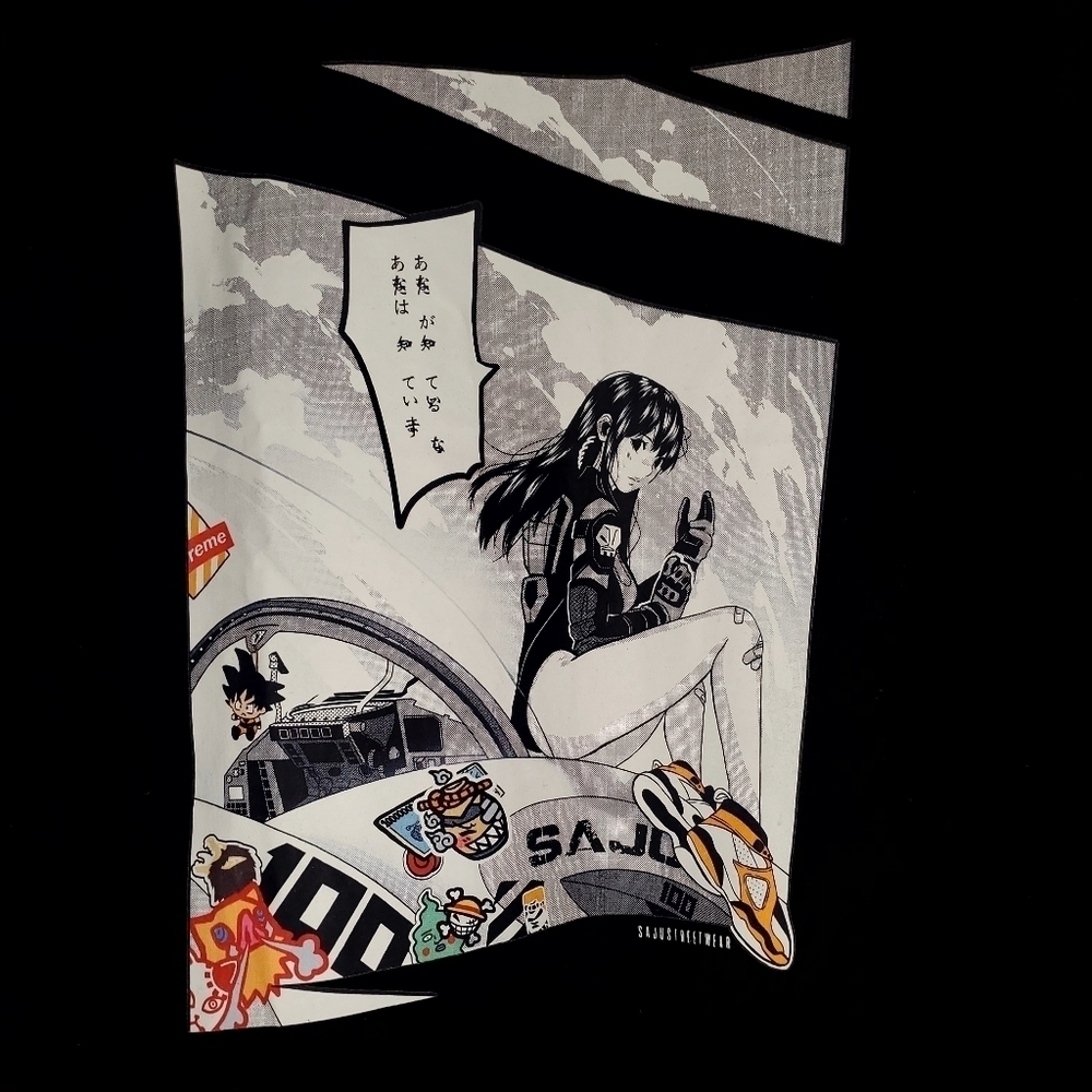 Anime Streetwear New York Saju Shirt Size XXL - Picture 3 of 4